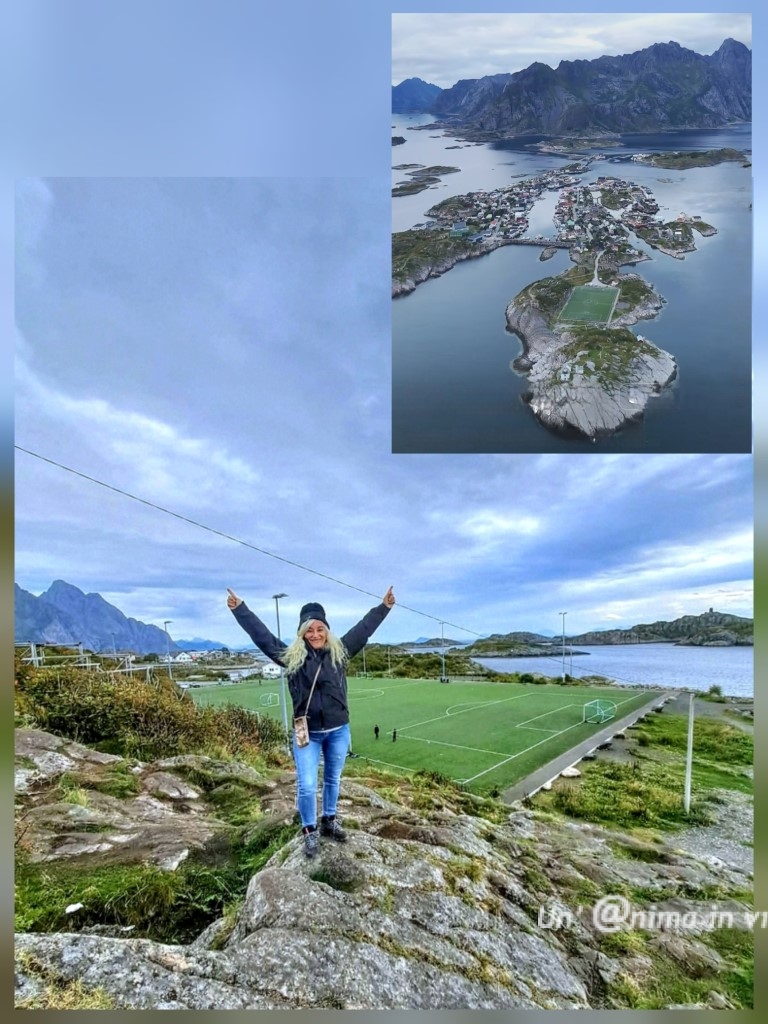 henningsvaer lofoten campo da calcio
